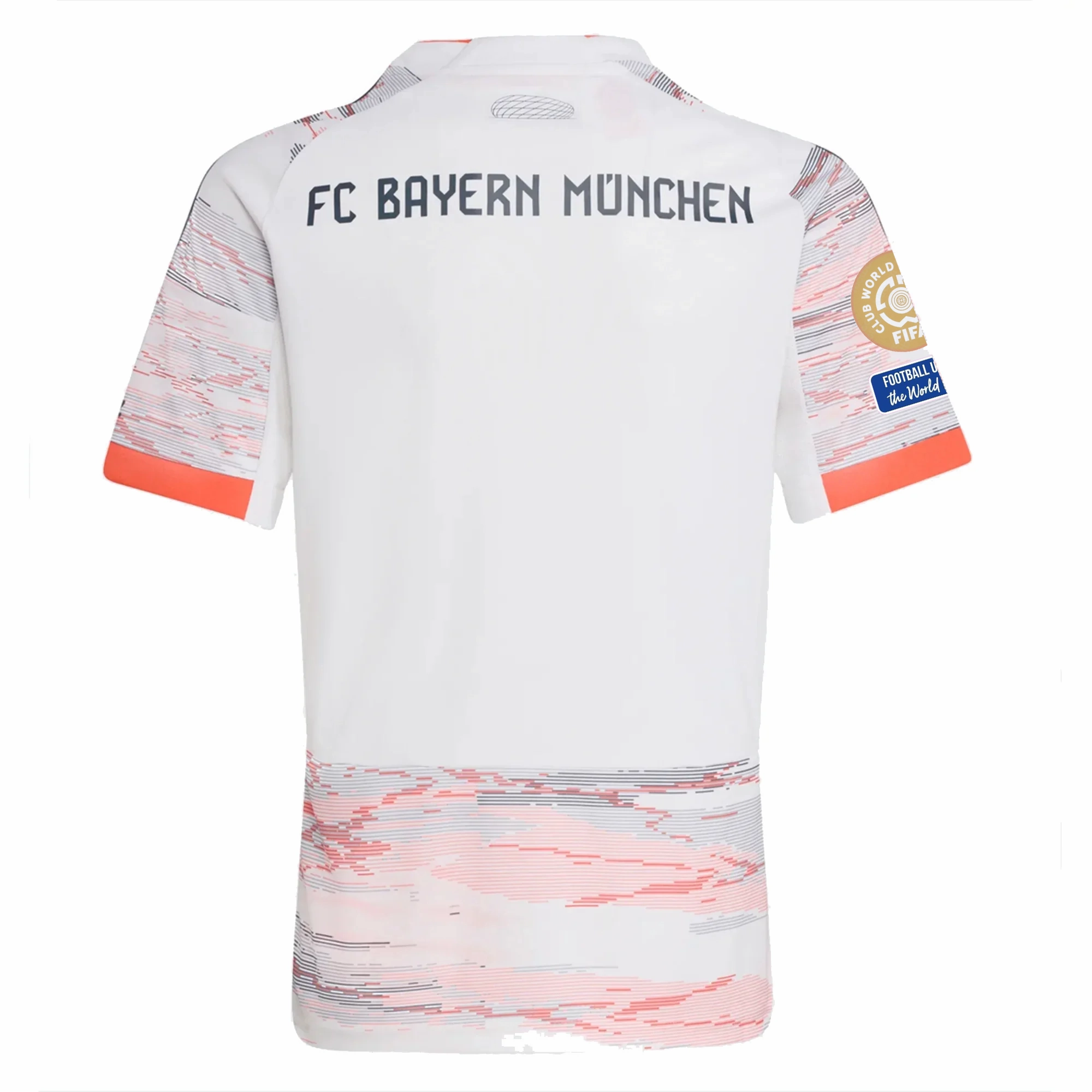 Urban Street adidas Bayern Munich Away Jersey w/ Club World Cup Patches 25/26 (White/Red)