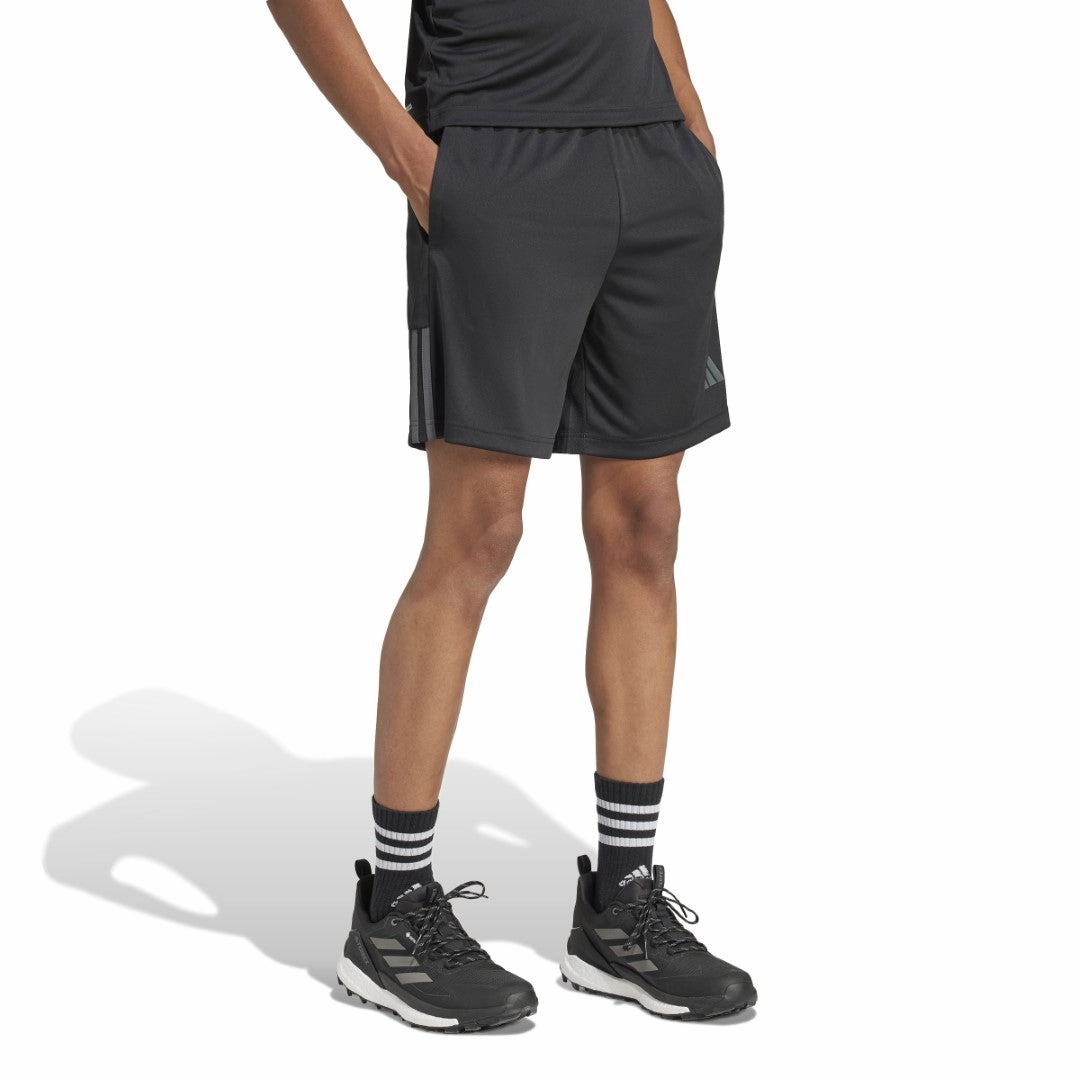 Sereno Aeroready Cut 3-Stripes Shorts Geometric Pattern Breathable Lining