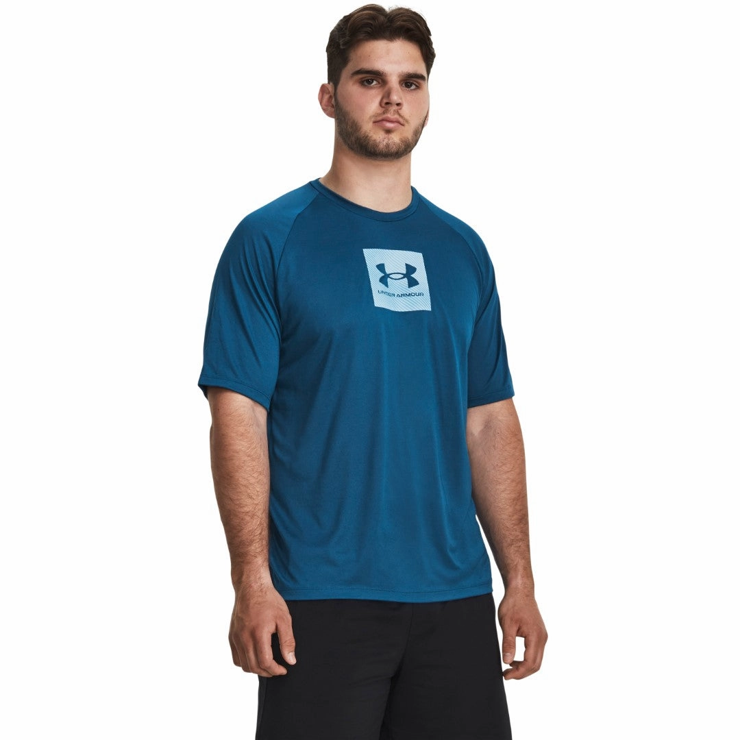 Tech? Print Fill Short Sleeve T-Shirt Fashion Comfort