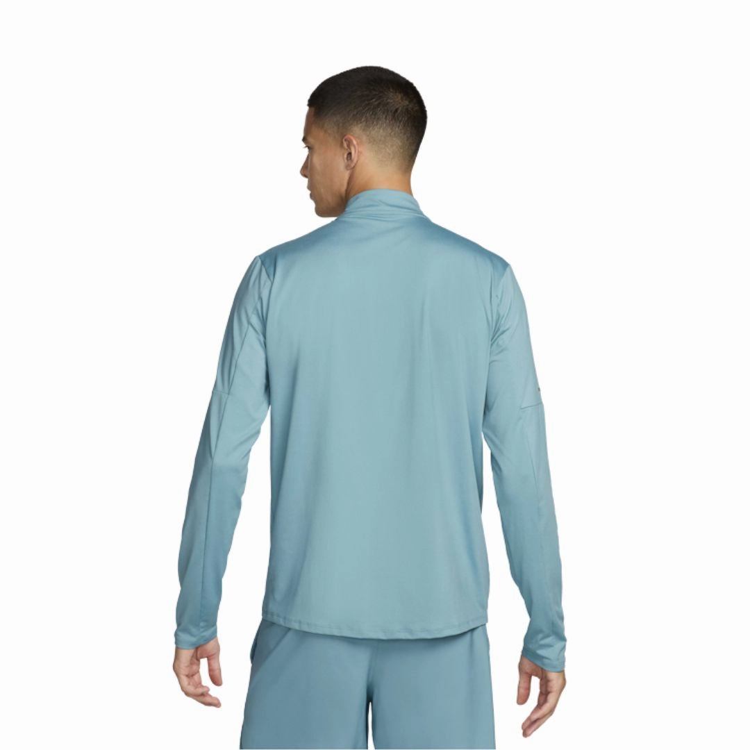 Geometric Pattern Dri-FIT 1/2-zip Running Long Sleeve T-shirt