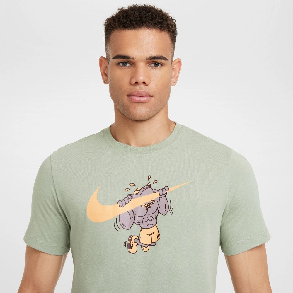 Dri-FIT Fitness T-Shirt Compact Stitch Pattern Cozy Wardrobe