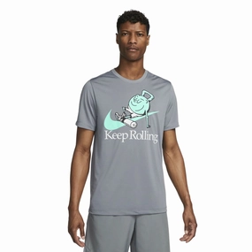 Subtle Embroidery Dri-Fit Fitness T-shirts