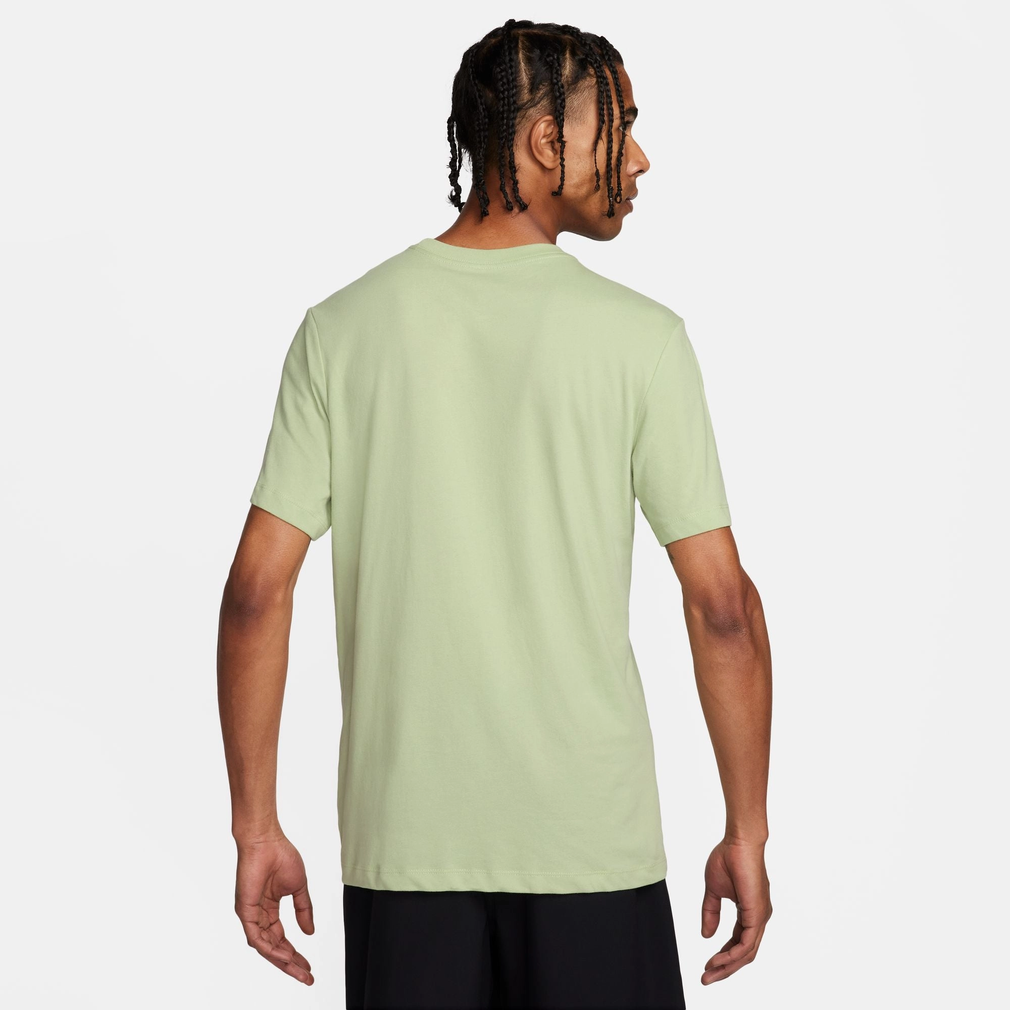 Oeko Tex Certified Soft Touch Texture Dri-Fit Green Casual Style T-Shirt