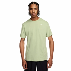 Curved Hemline Award-winning Dri-Fit Green Casual Style T-Shirt