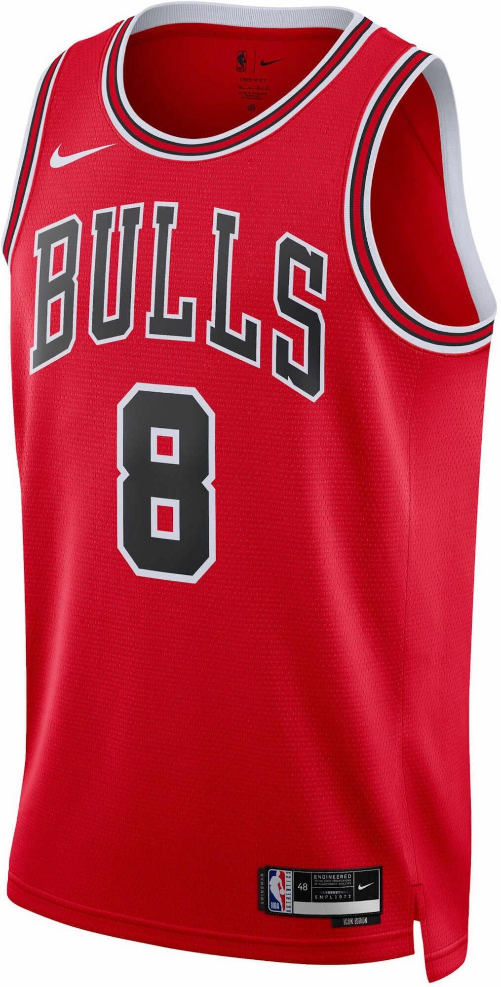 Fit Tech Dri-FIT Icon Edition Chicago Bulls Zach Lavine NBA Swingman Jersey