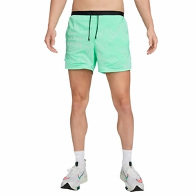 Dri-FIT Stride Run Division 5 Inch Brief Lined Shorts Flexible Pocket Placement