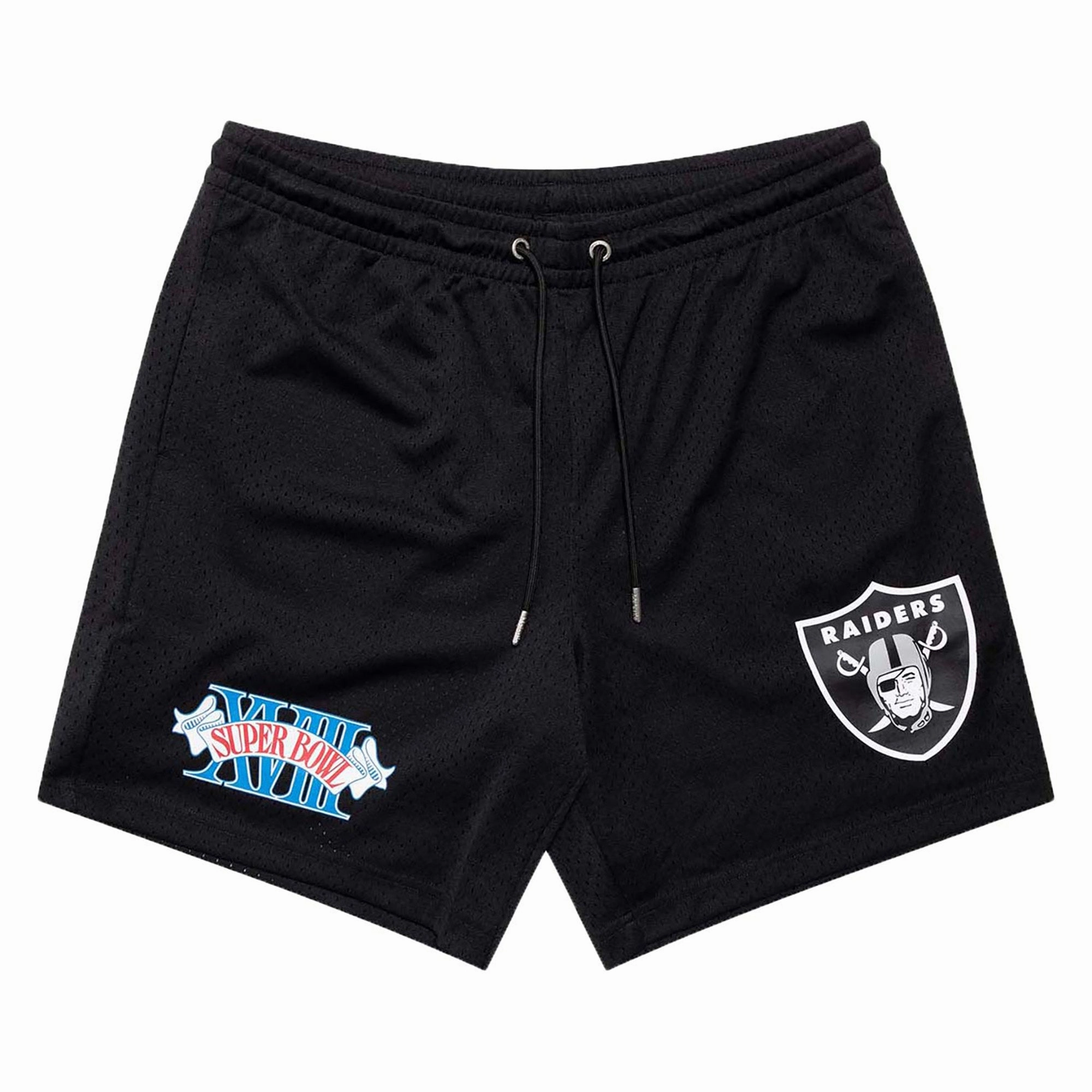 Tailored Fit Style Driven Men's NFL Las Vegas Vintage Raiders Mesh Shorts