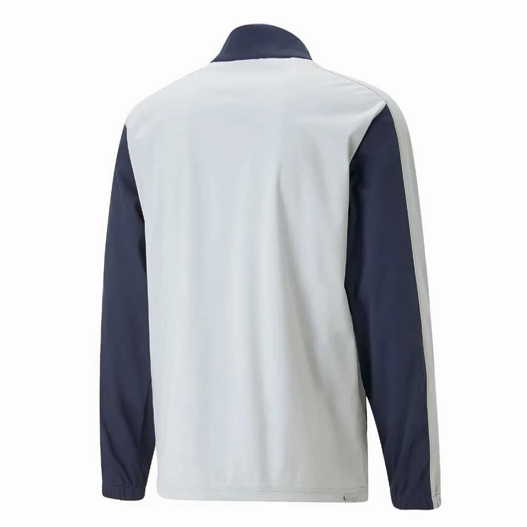 Puma - Men's Momentum Woven Quarter Zip Pullover Sweater (537468 02) Move Enhanced Action Fit