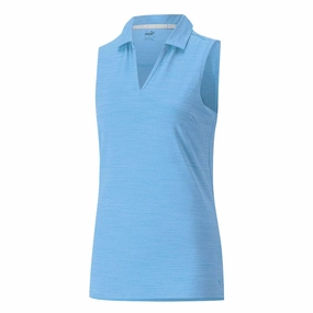 Moisture Wicking Fabric Puma - Women's Cloudspun Coast Sleeveless Polo (532992 21)