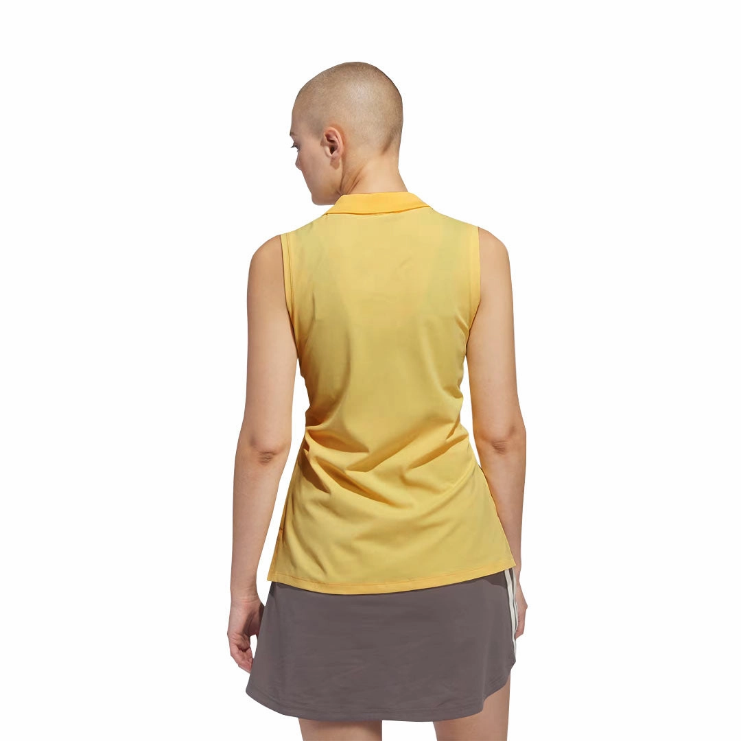 adidas - Women's Ultimate365 Twistknit Polo (IP4202) Anti Microbial Fiber Blend Microfiber Blend