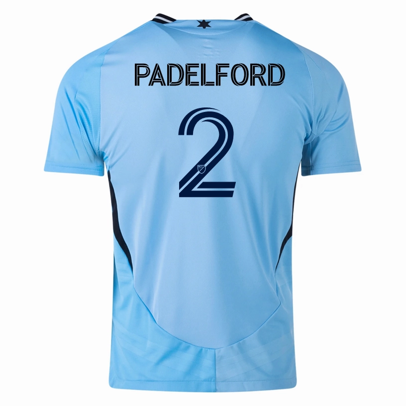 adidas Minnesota United Authentic Devin Padelford Away Jersey 25/26 (Zenith Blue) Taped Shoulder Seams Brushed Inner Lining