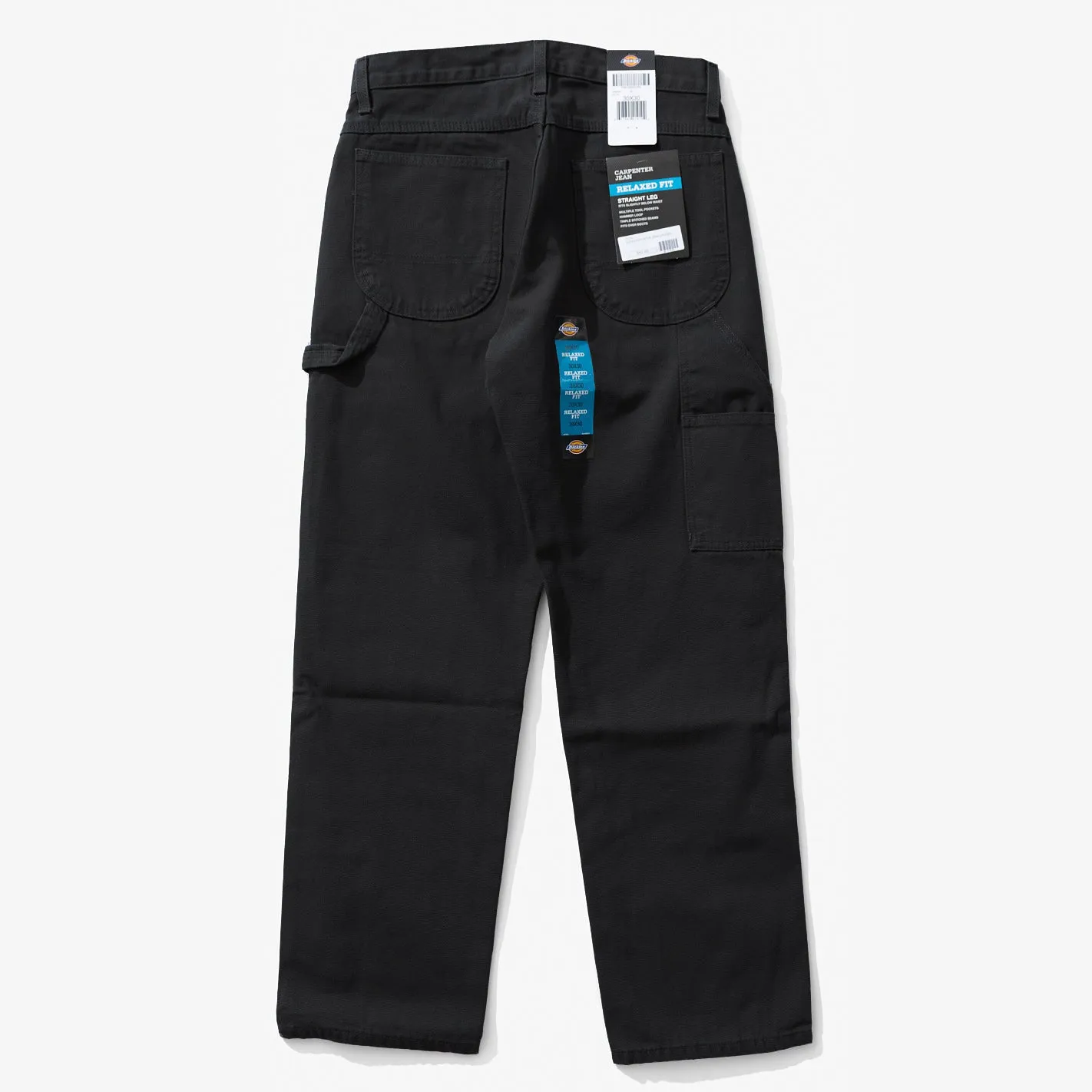 ElasticBinding Comfortable Fashion Duck Carpenter Pants (Black)