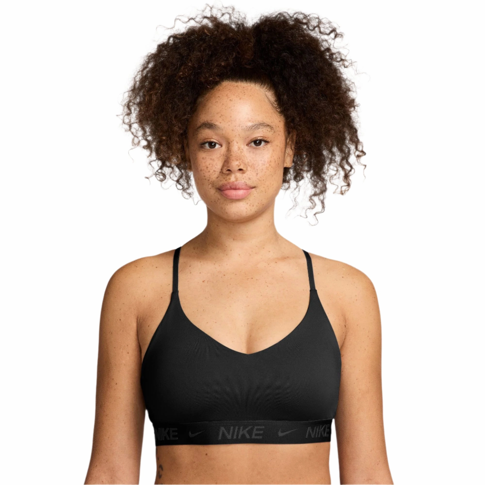 Women's Indy Light Support Padded Adjustable Sports Bra Recycled sports apparel
