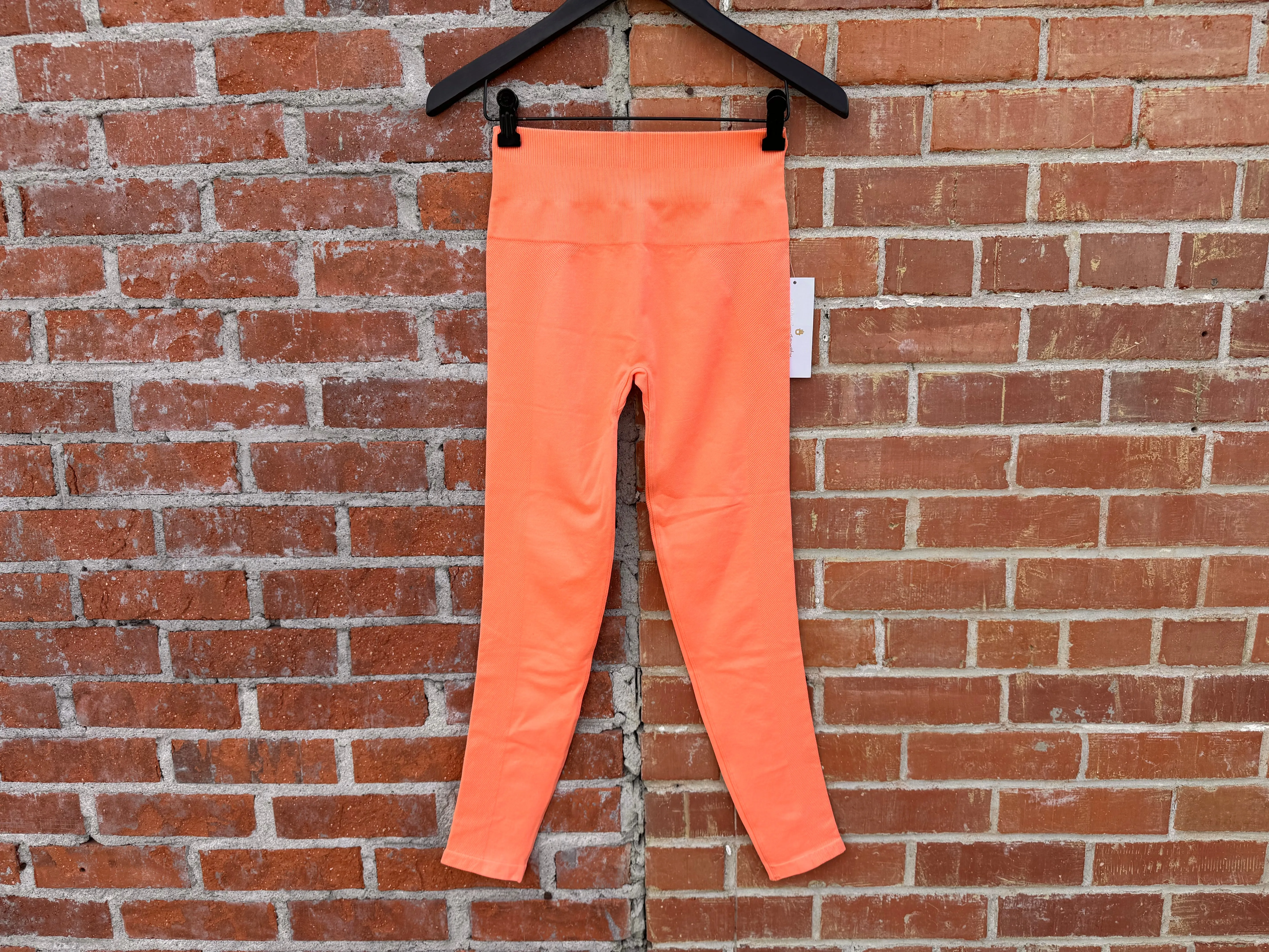Antistatic temperature regulation Spiritual Gangster "Icon Highwasted Legging" W - Flamingo Peach