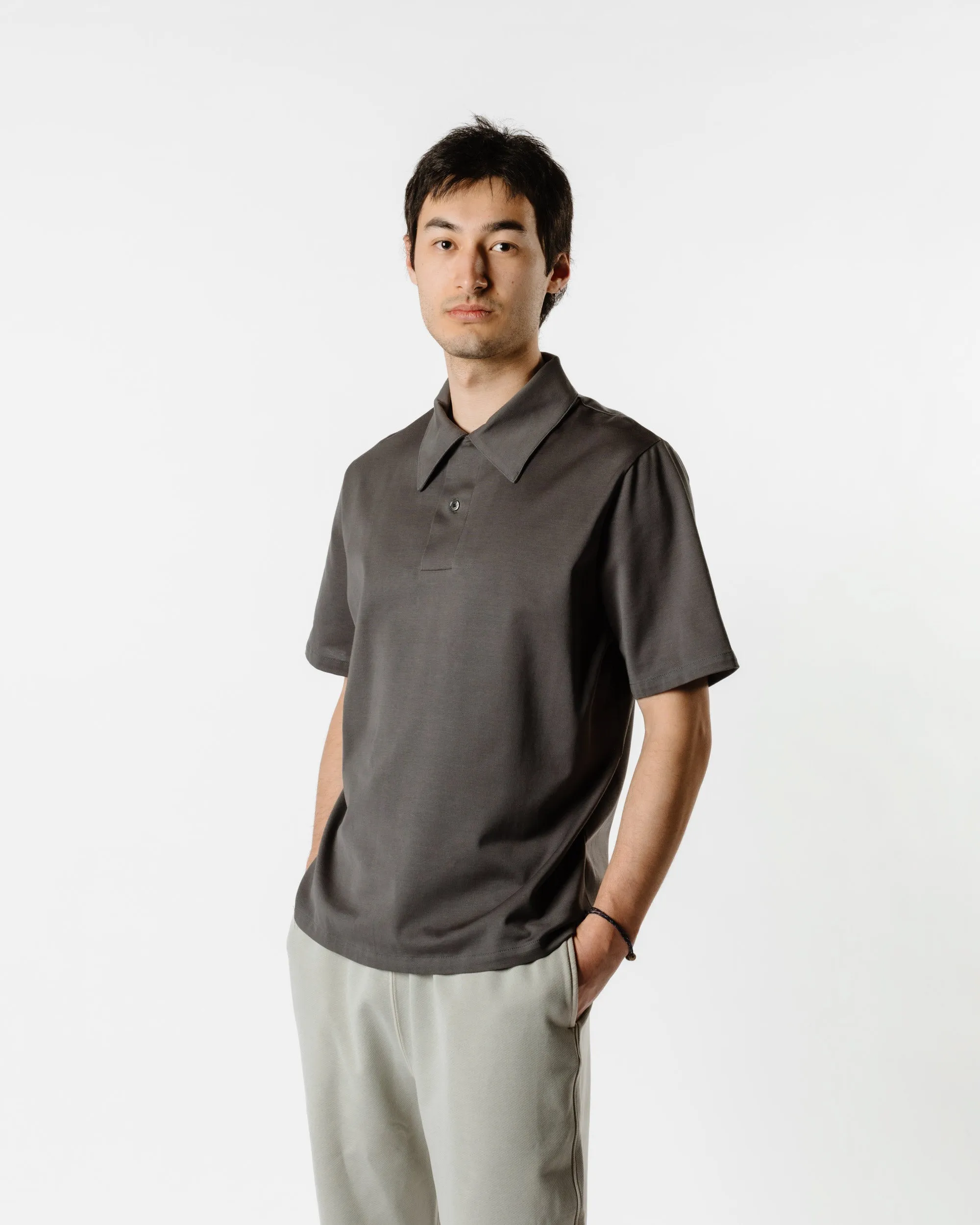 Coastal Vibes Lady White Co. Richmond Polo Pewter