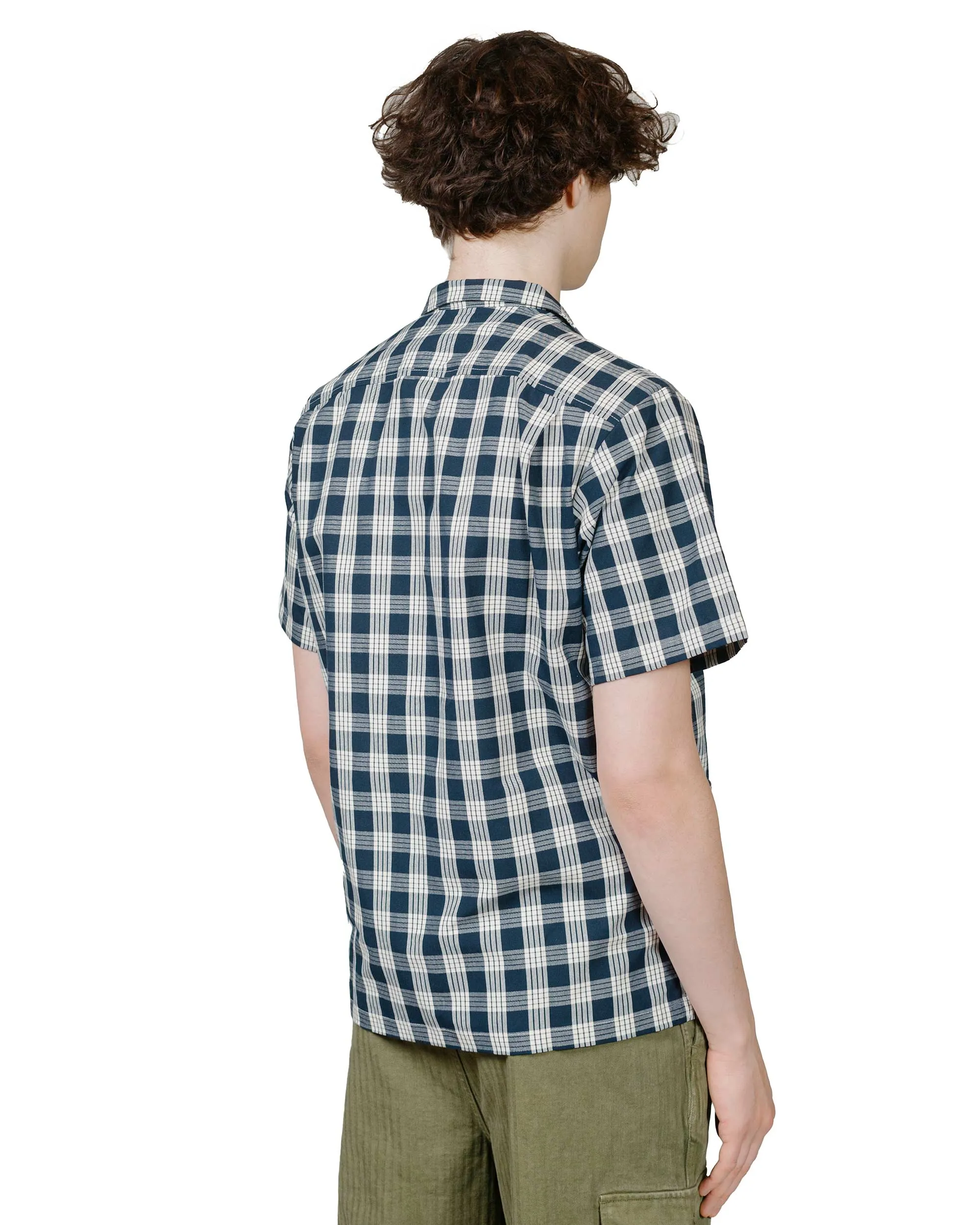 Bather Admiral Palaka Traveler Camp Shirt Double Stitched Hems