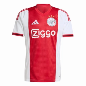 adidas Ajax Home Jersey 25/26 (Red/White) Sporty Performance