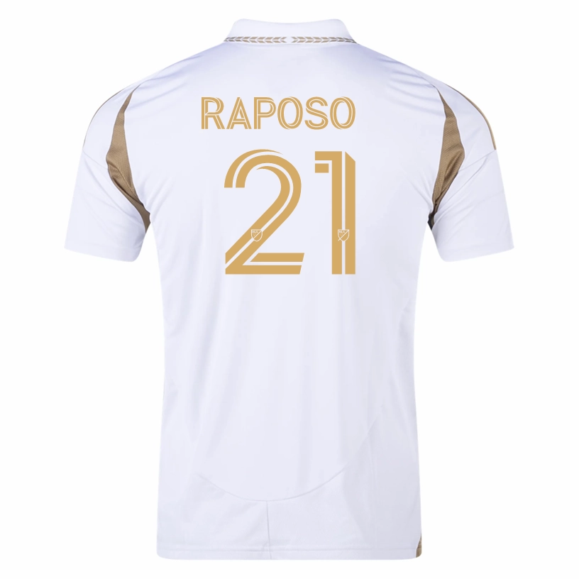 Athletic Silhouette adidas Ryan Raposo LAFC Away Jersey 25/26 (White/Gold)