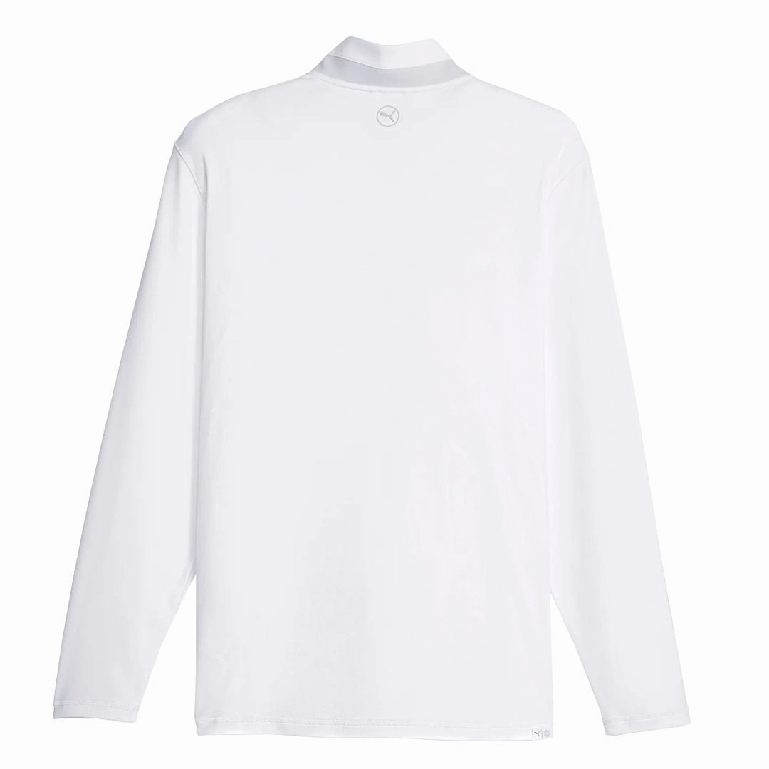 Layered Paneling Double Layered Edging Puma - Men's Lightweight Golf 1/4 Zip Pullover (621862 02)