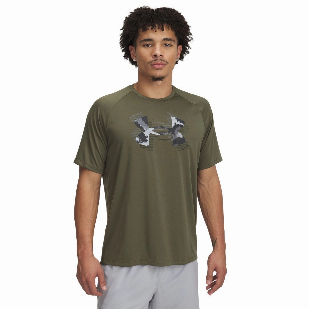 Tech Print Fill T-shirt Casual layering piece