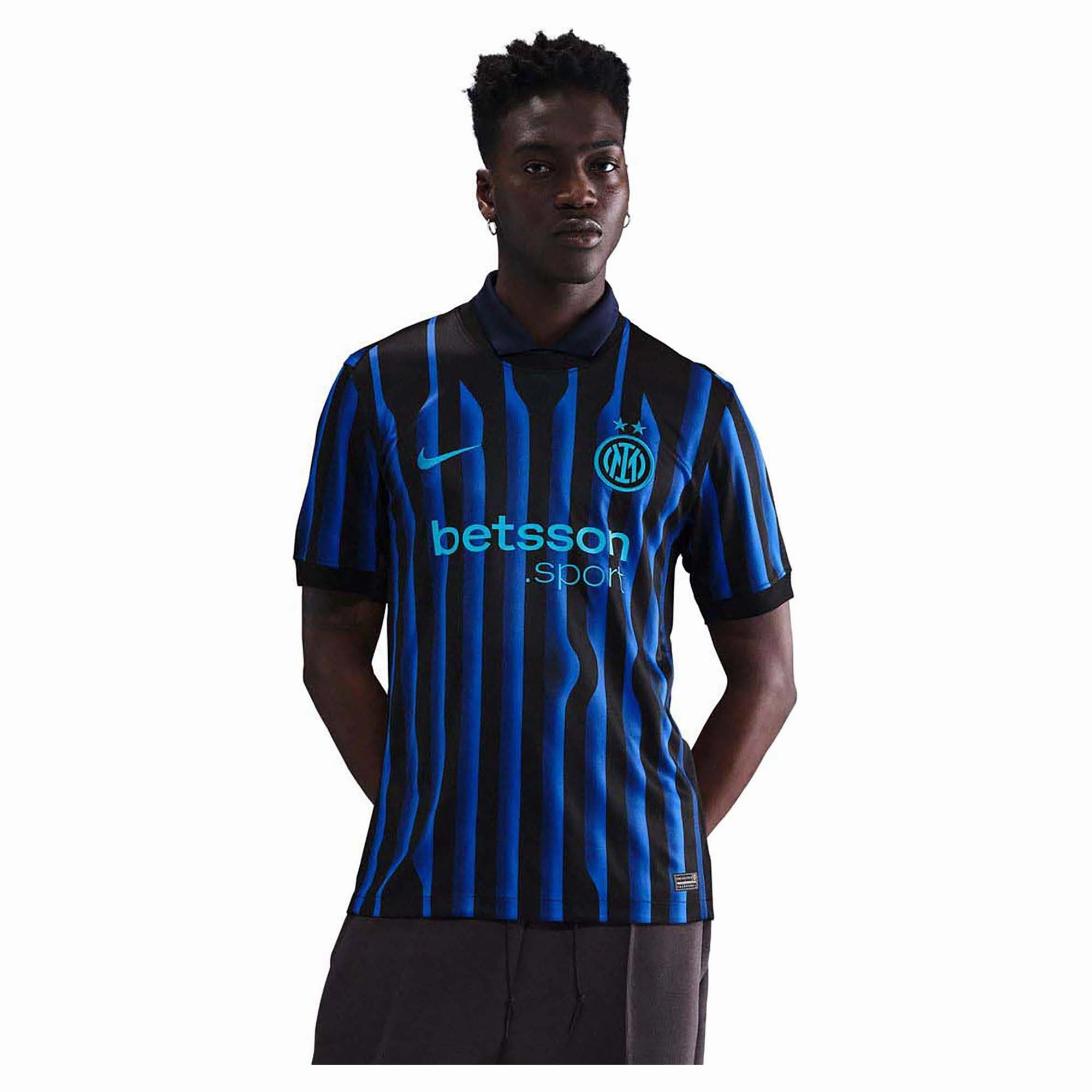 Zero Waste Manufacturing Process Men's Inter Milan 2025/26 Replica Stadium Home Jersey