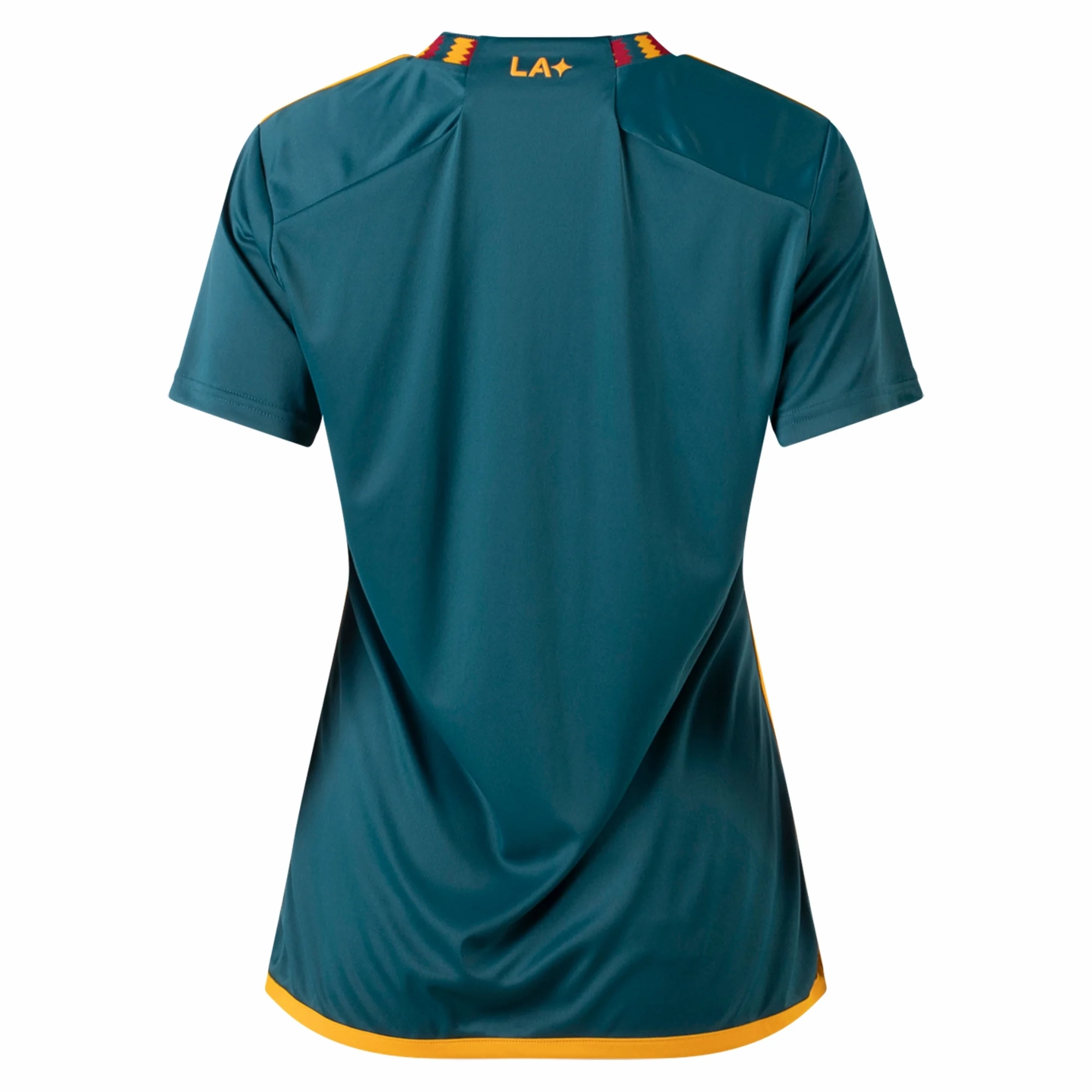 adidas Womens LA Galaxy Away Jersey 23/24 (Mystery Green/Team College Gold) No Bulk