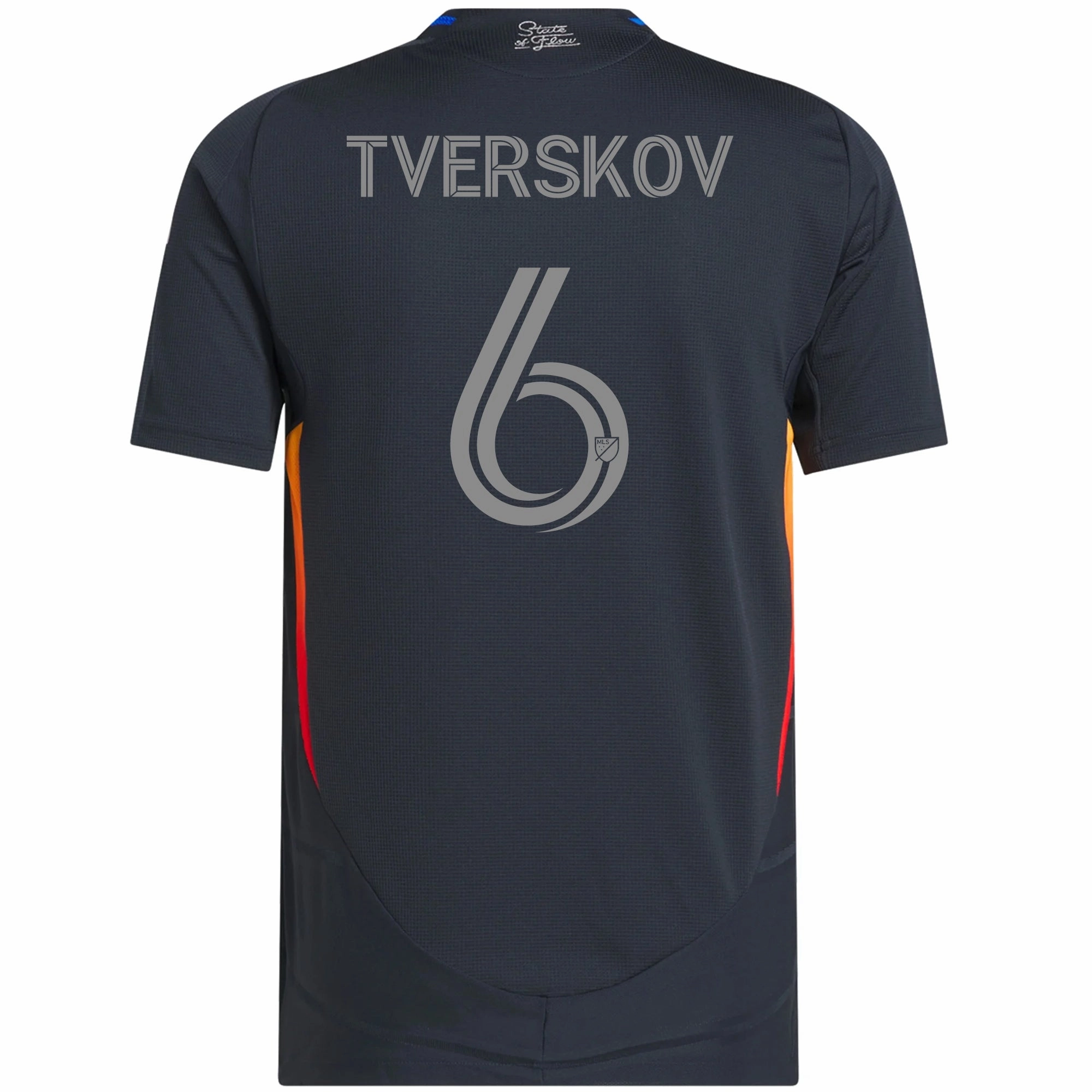 adidas Jeppe Tverskov San Diego FC Authentic Home Jersey w/ MLS   Apple TV Patches 25/26 (Night Navy) Light Reflective Trim Accent