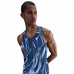 Anti Shrinkage Treatment Stain Resistant Mens Nike DriFit ADV Aeroswift Singlet