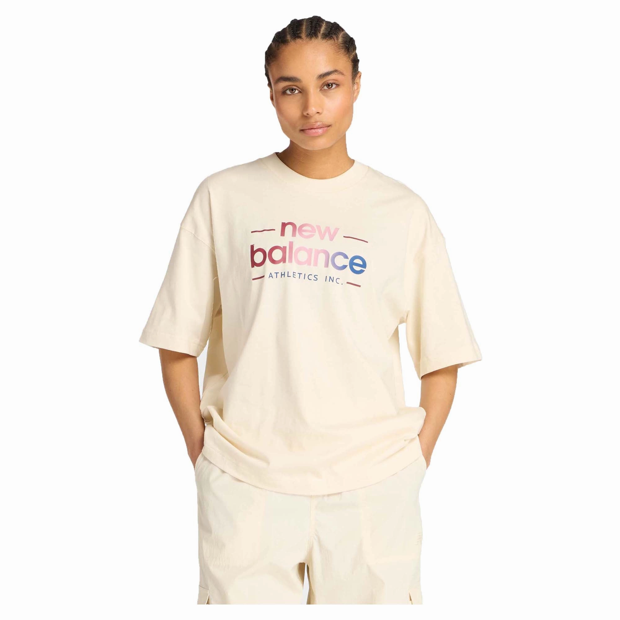 Women's Reimagined Oversized T-Shirt Circular Knit Construction Essential Fit