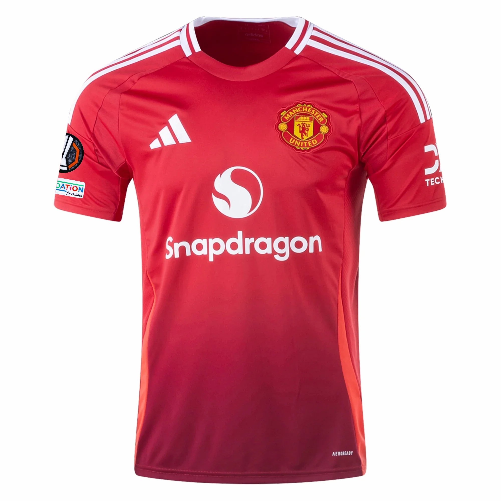 adidas Manchester United Alejandro Garnacho Home Jersey w/ Europa League Patches 24/25 (MUFC Red) Stylish Comfort Simple Aesthetic