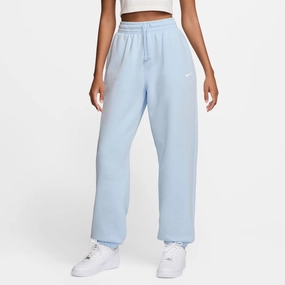 Nike Sportswear Phoenix Fleece Womens High Waisted Oversized Sweatpants Wide Leg