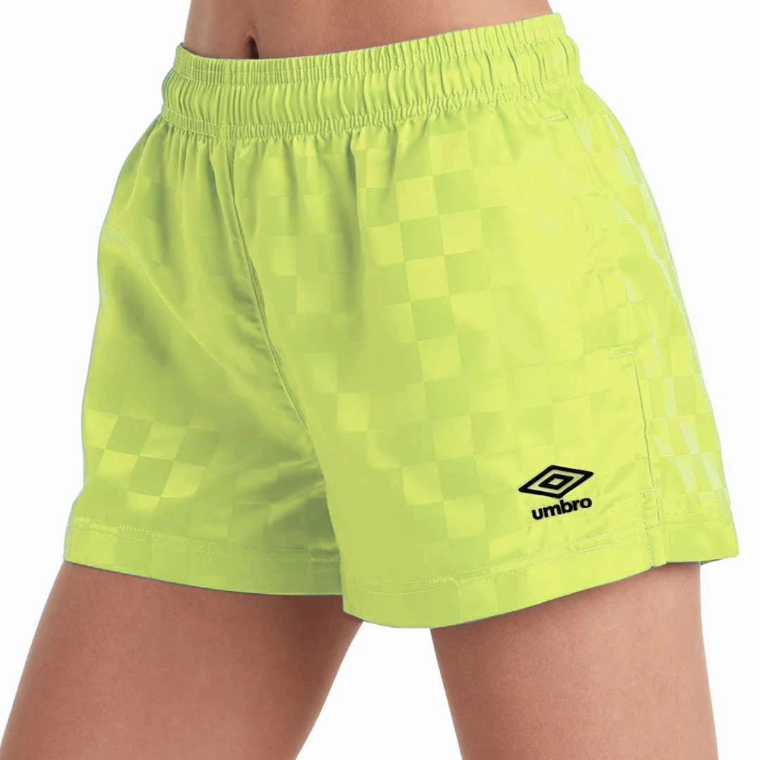 Breathable mesh lining Sweat Management Technology Umbro - Women's 3" Checkerboard Shorts (HUUL1UBF5 UK9)