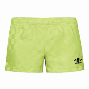 Umbro - Women's 3" Checkerboard Shorts (HUUL1UBF5 UK9) Moisture Lock Layer Training Gear