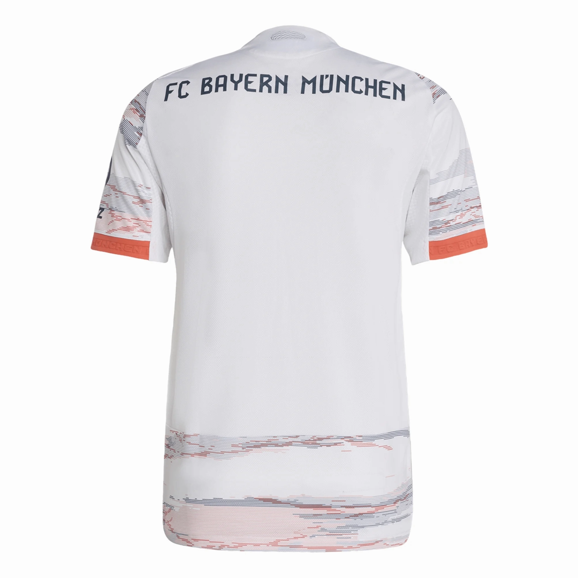 adidas Bayern Munich Authentic Away Jersey 25/26 (White/Red) Tagless Labeling