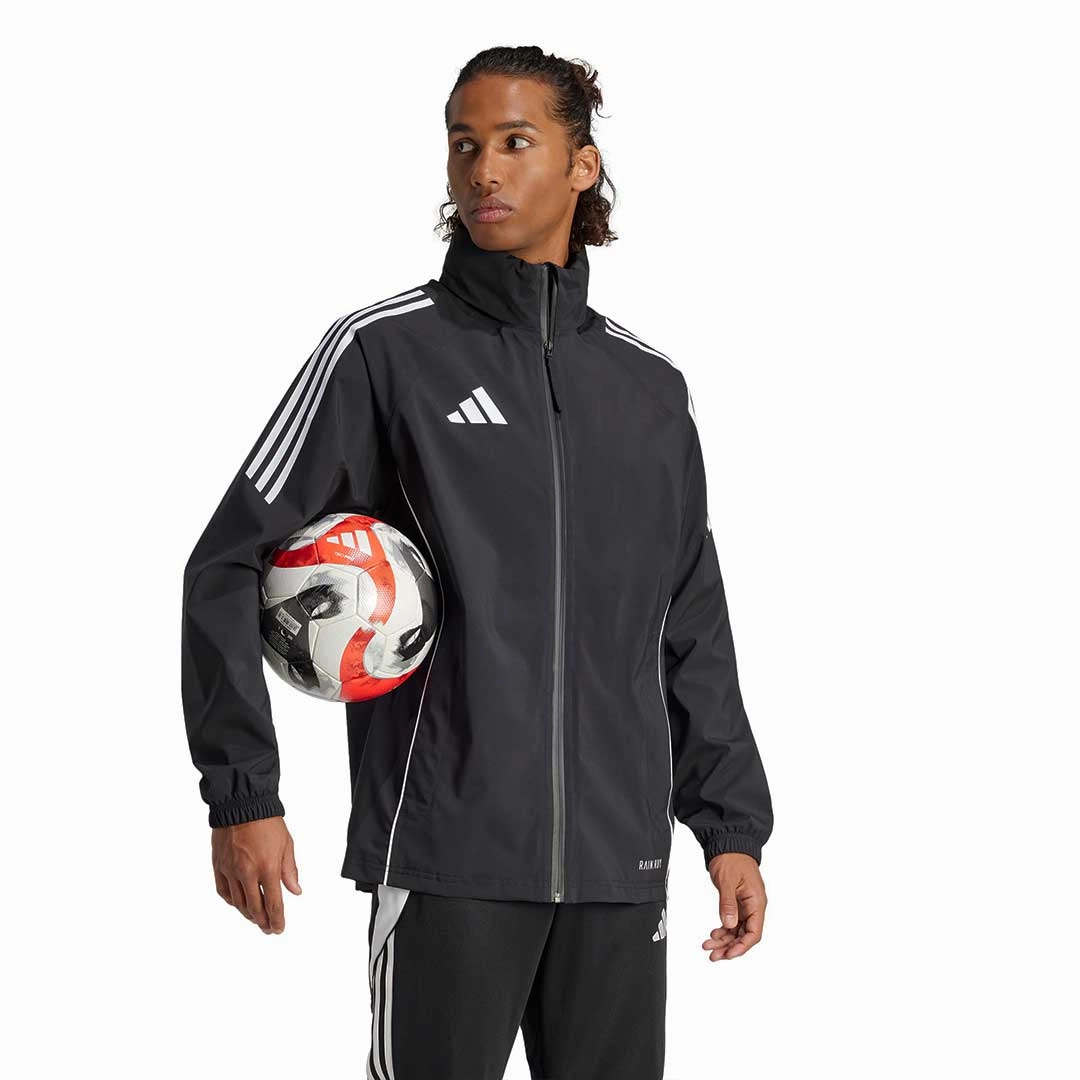 adidas - Men's Tiro 24 Hooded Rain Jacket (IJ7390) Soft Grip