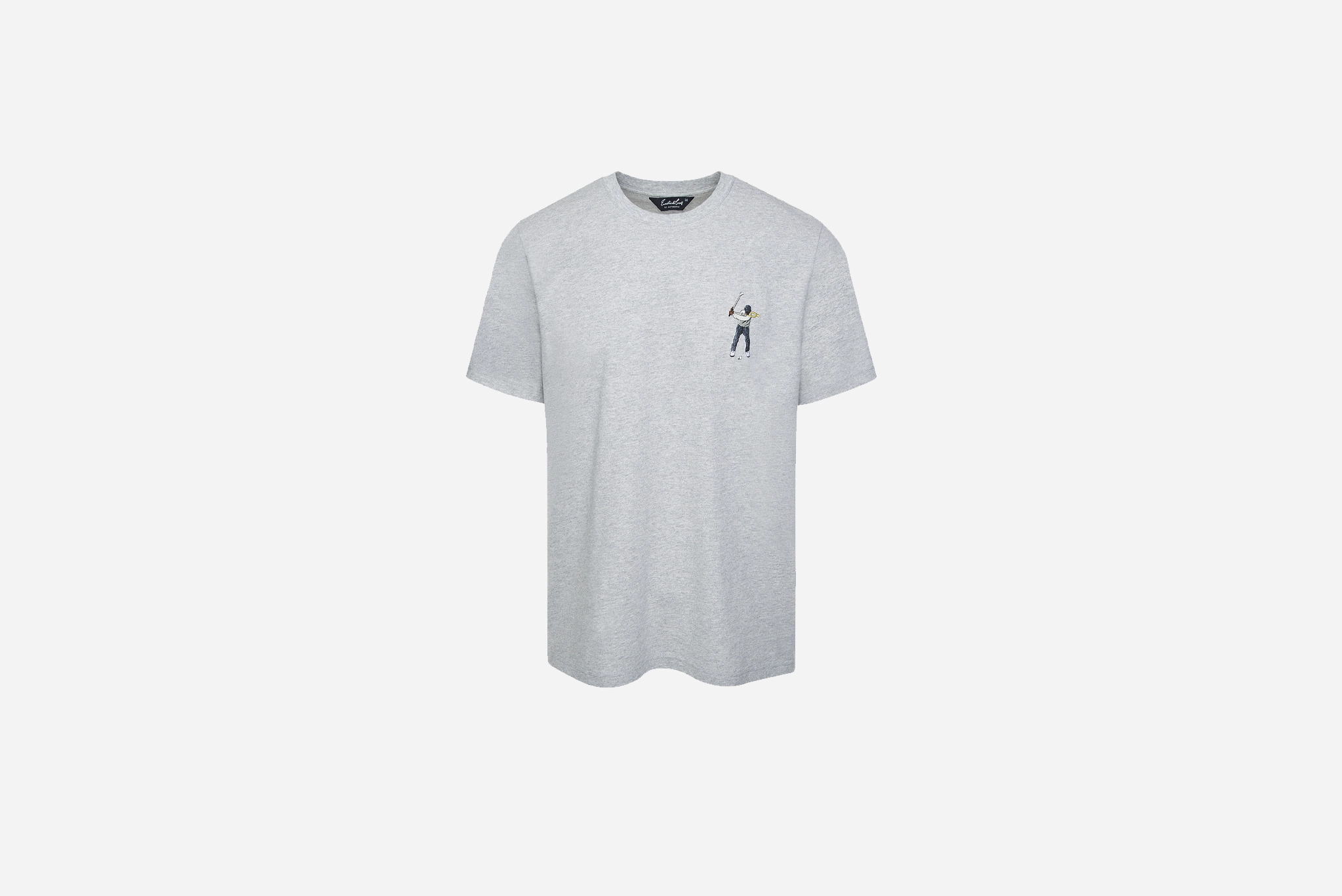 Eastside Golf "Core Swingman Tee" M - Heather Grey Dynamic Ergonomic Fit