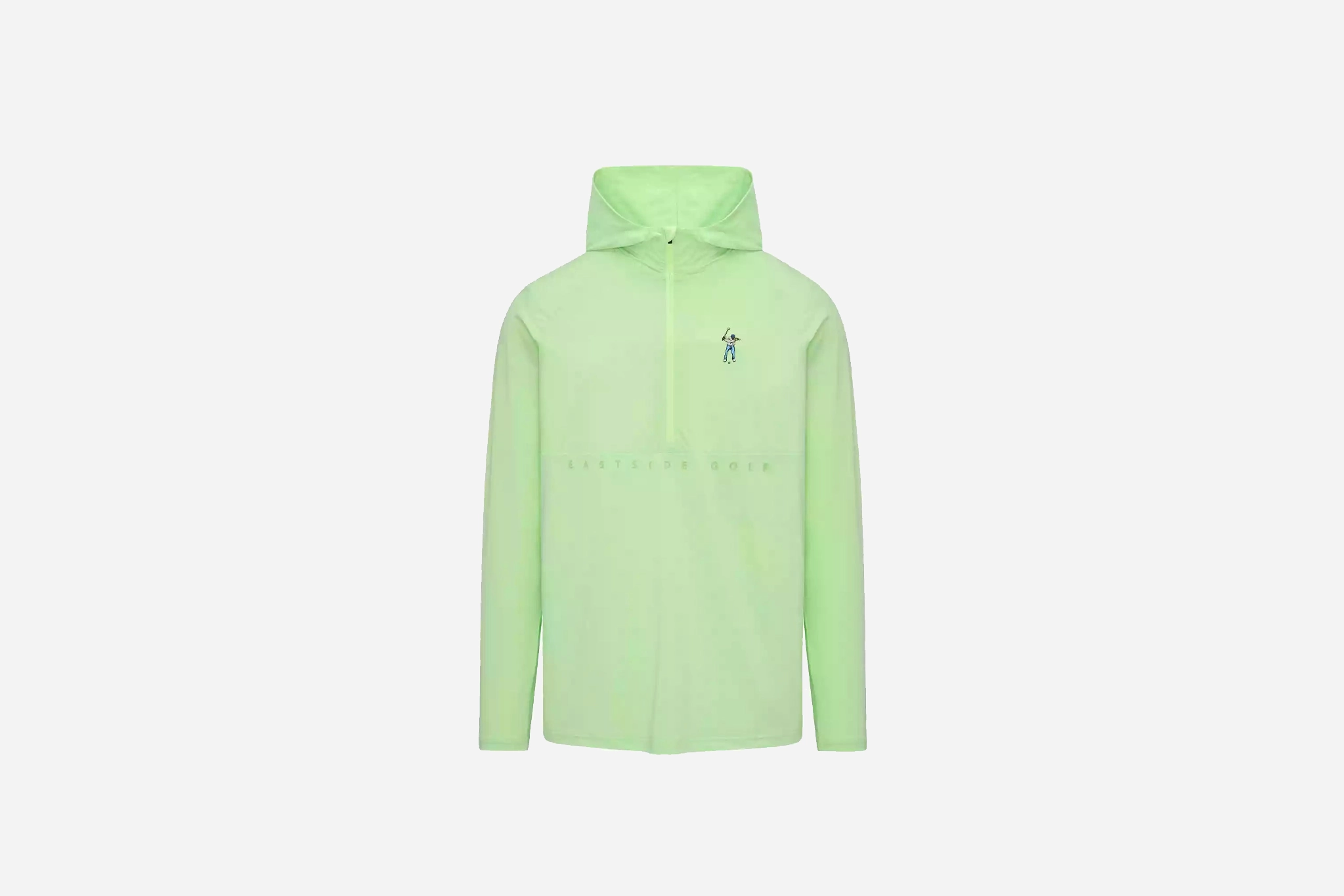 Eastside Golf "UV Ultra Light Hoodie" M - Paradise Green Training Apparel