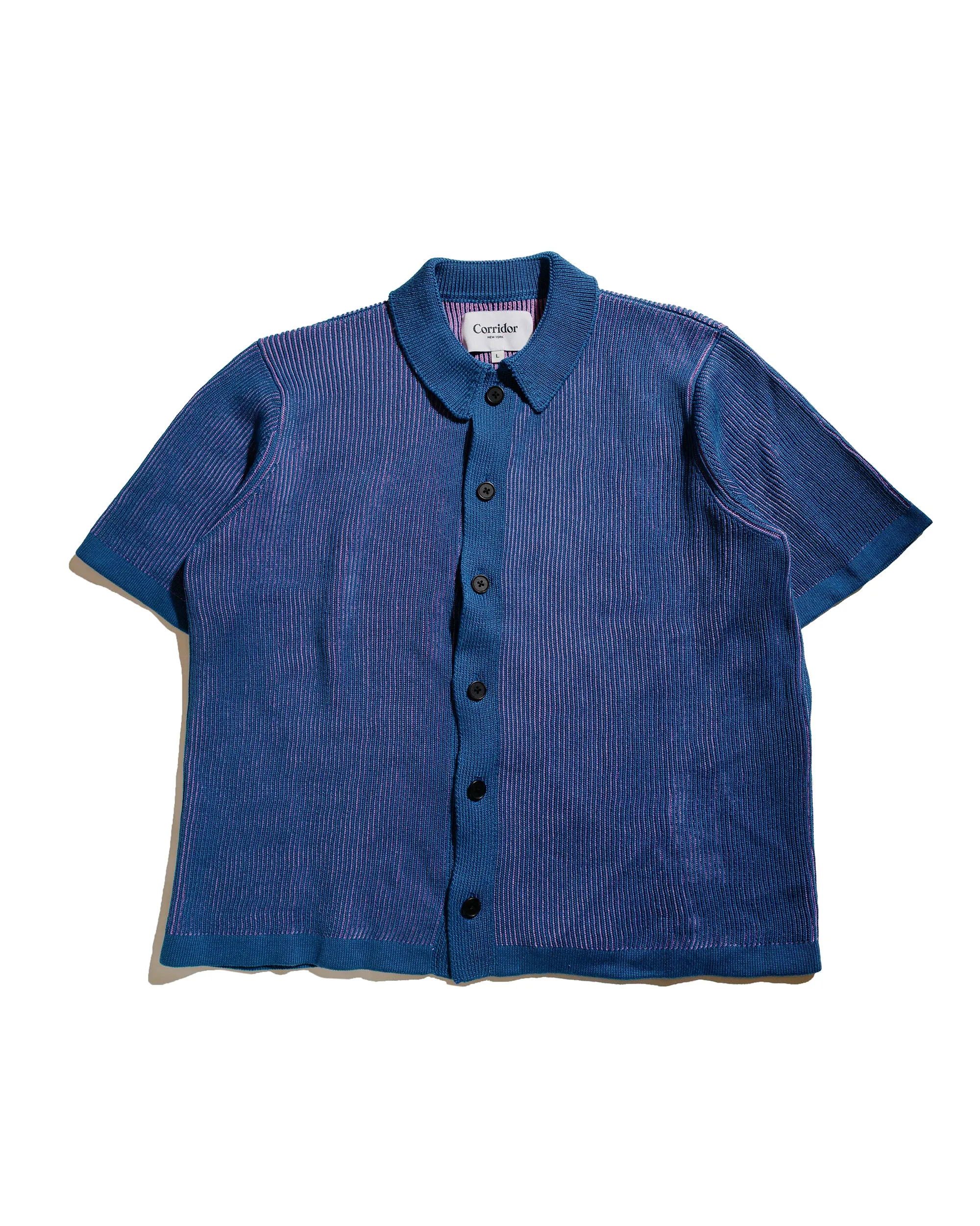Low Profile Pocket Design Versatile Style Corridor Plated SS Blue