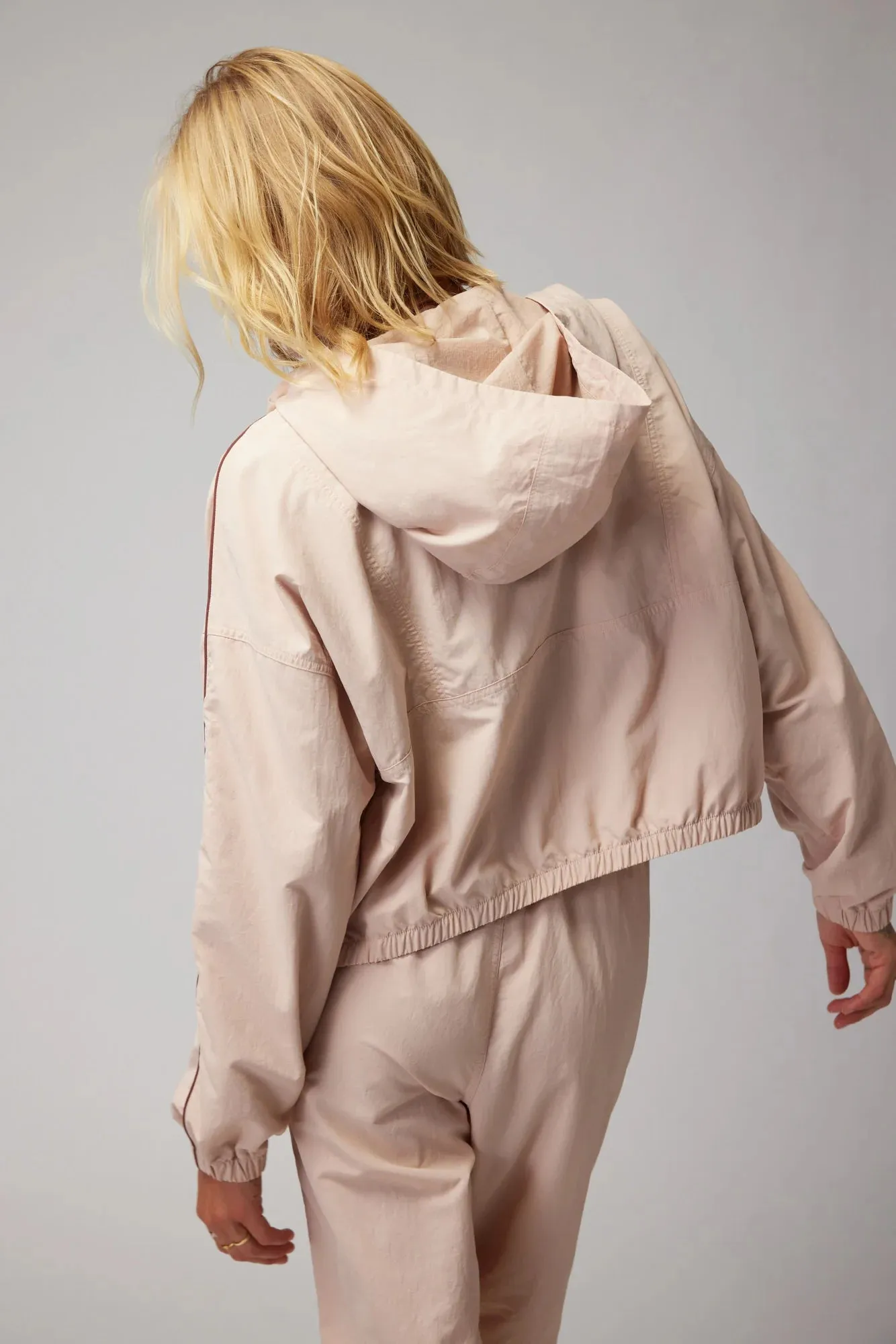 Stylish Scarf Thick Glow Spiritual Gangster "Journey Active Jacket" W - Pink Sky