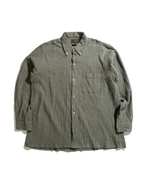 City Exploration Beach Attire Beams Plus Open B.D. Plaid Olive