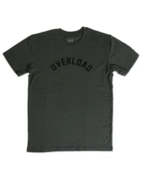 Fashion Trend Overload Arched Tee - Charcoal / Black
