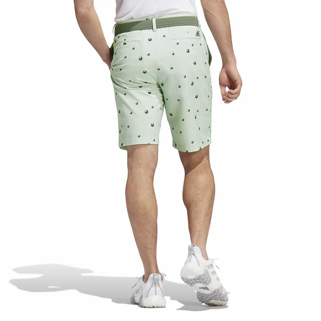 adidas - Men's Ultimate365 Print Golf Shorts (HF6544) Stretch Comfort Sporty Feel
