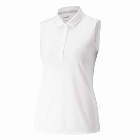 Puma - Women's Gamer Sleeveless Polo (532990 01) Lightweight Construction Style Driven