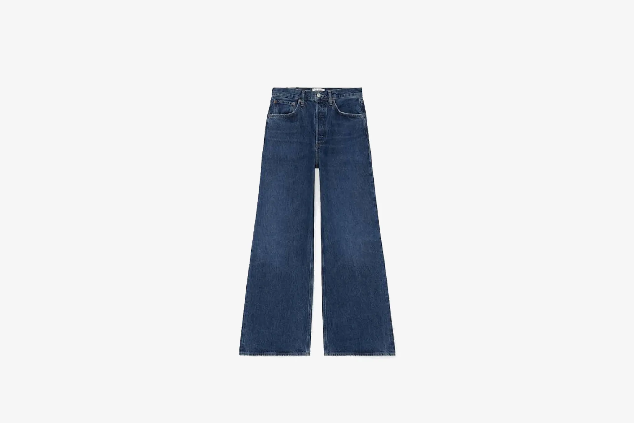 AntiSnagTechnology OdorResistantFabric AGOLDE "Dame High Rise Wide Leg Jean (No Cuff)" W - Enamour