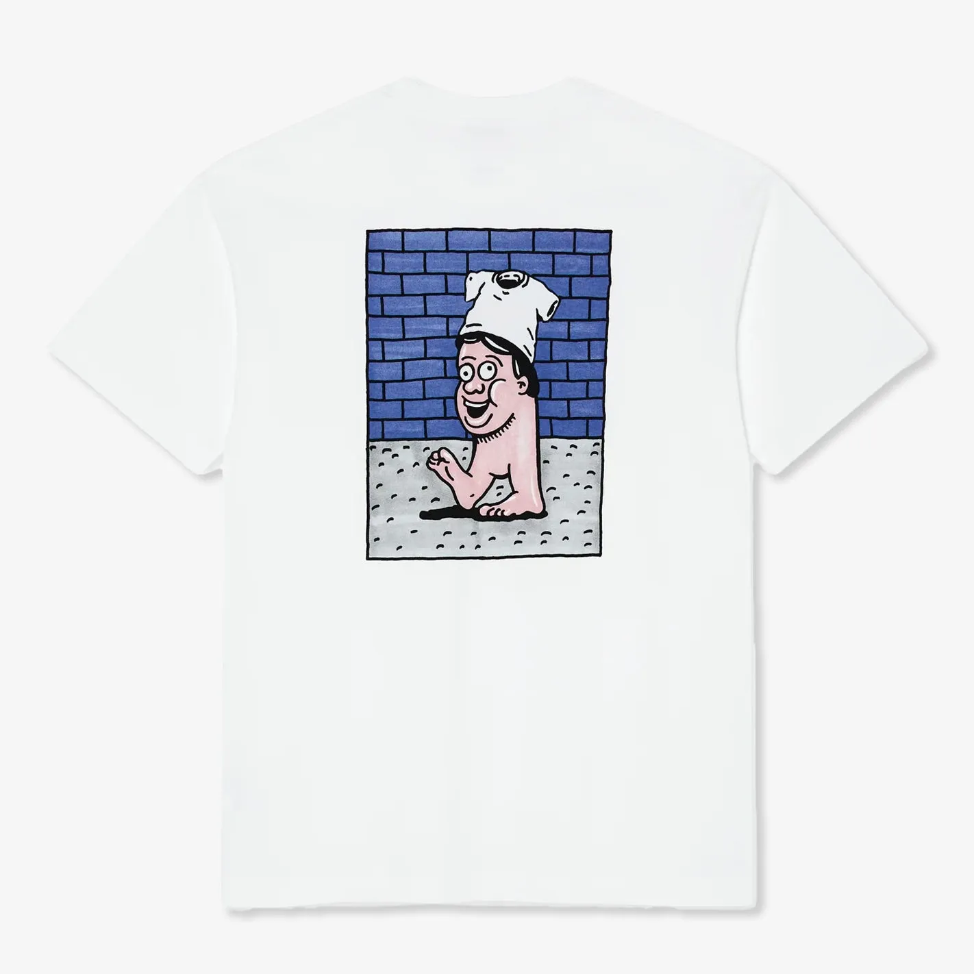 New T-Shirt Tee (White) Wrinkle Resistant Soft Layer