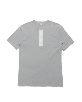 Cozy Vibe The Real McCoy's MC23022 Union Henley Undershirt S/S Medium Grey