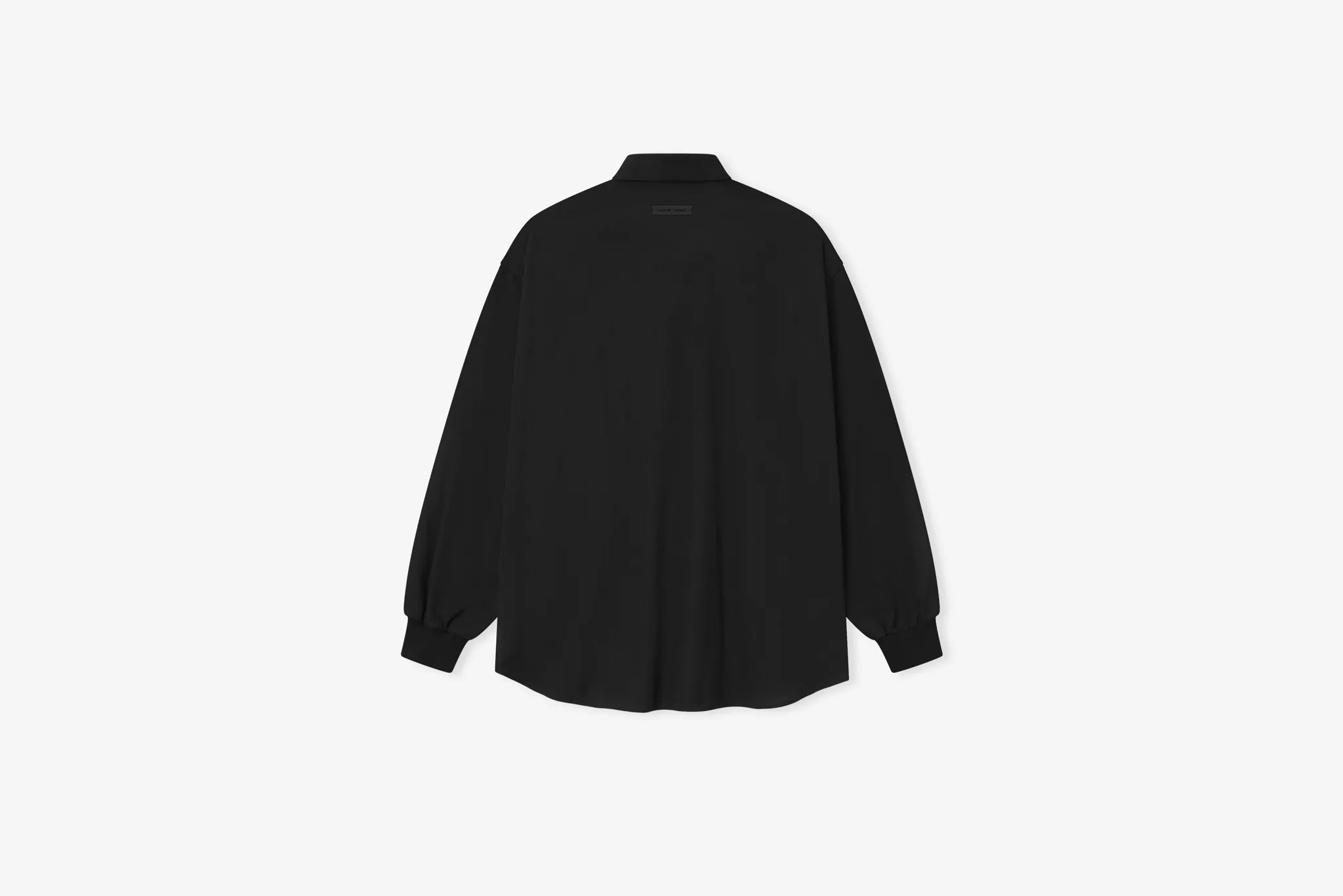 Soft Fabric Fear of God Essentials "Oxford Shirt" M - Jet Black