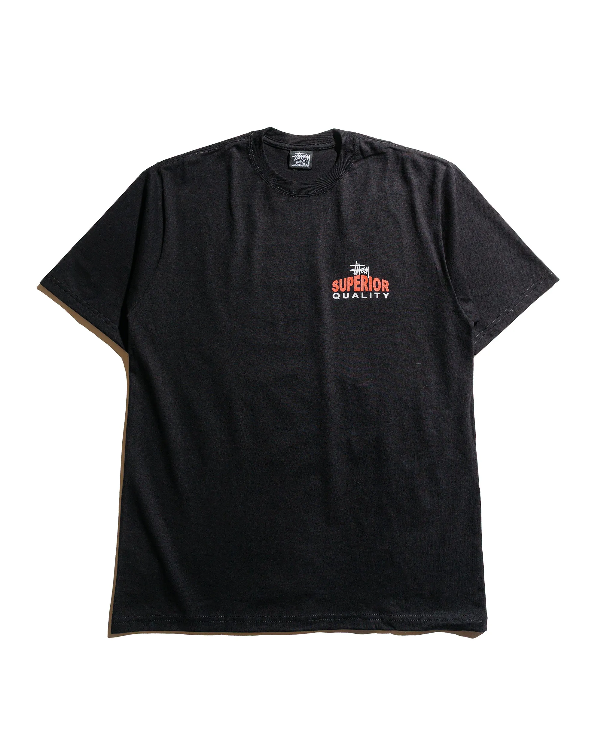 St??ssy Superior Quality Tee Black Hiking durability Cozy Essentials