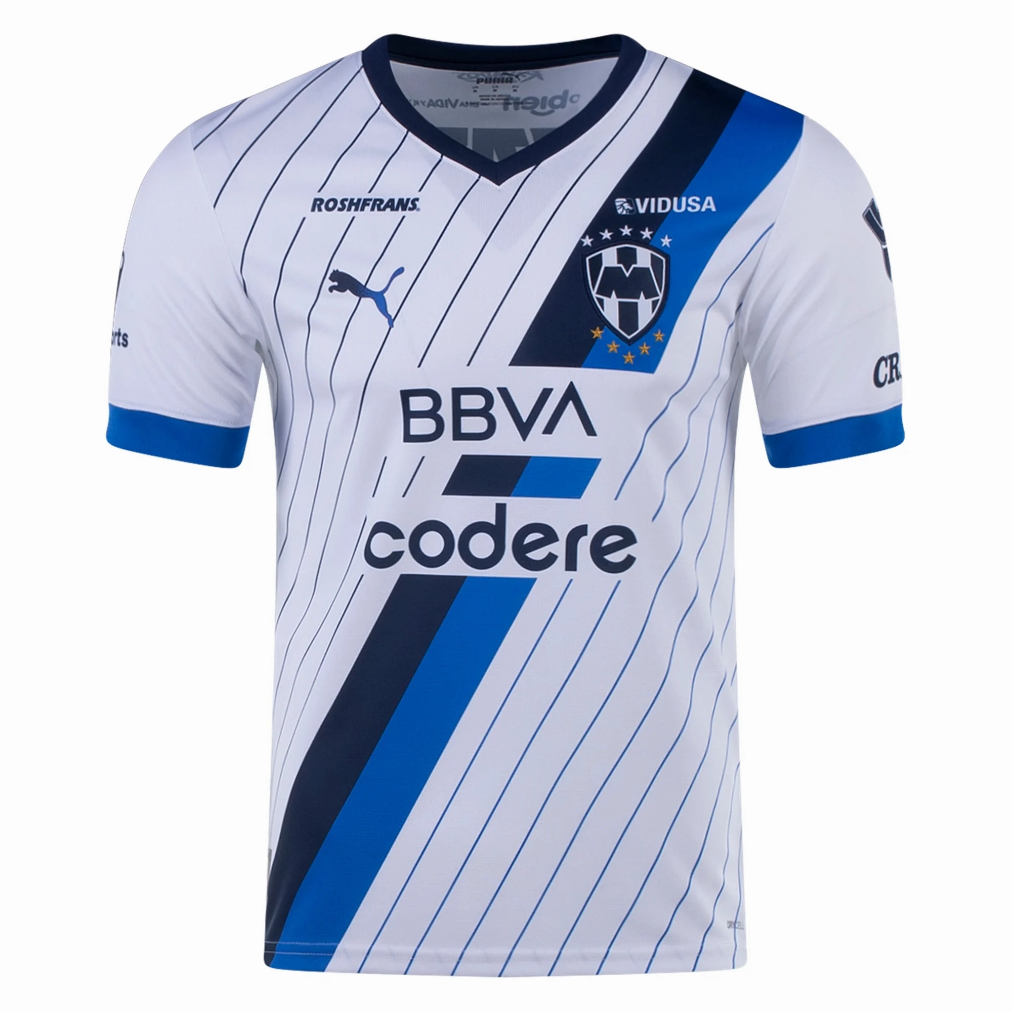 Puma Monterrey Authentic Away Jersey 23/24 (Puma White) Form Focus