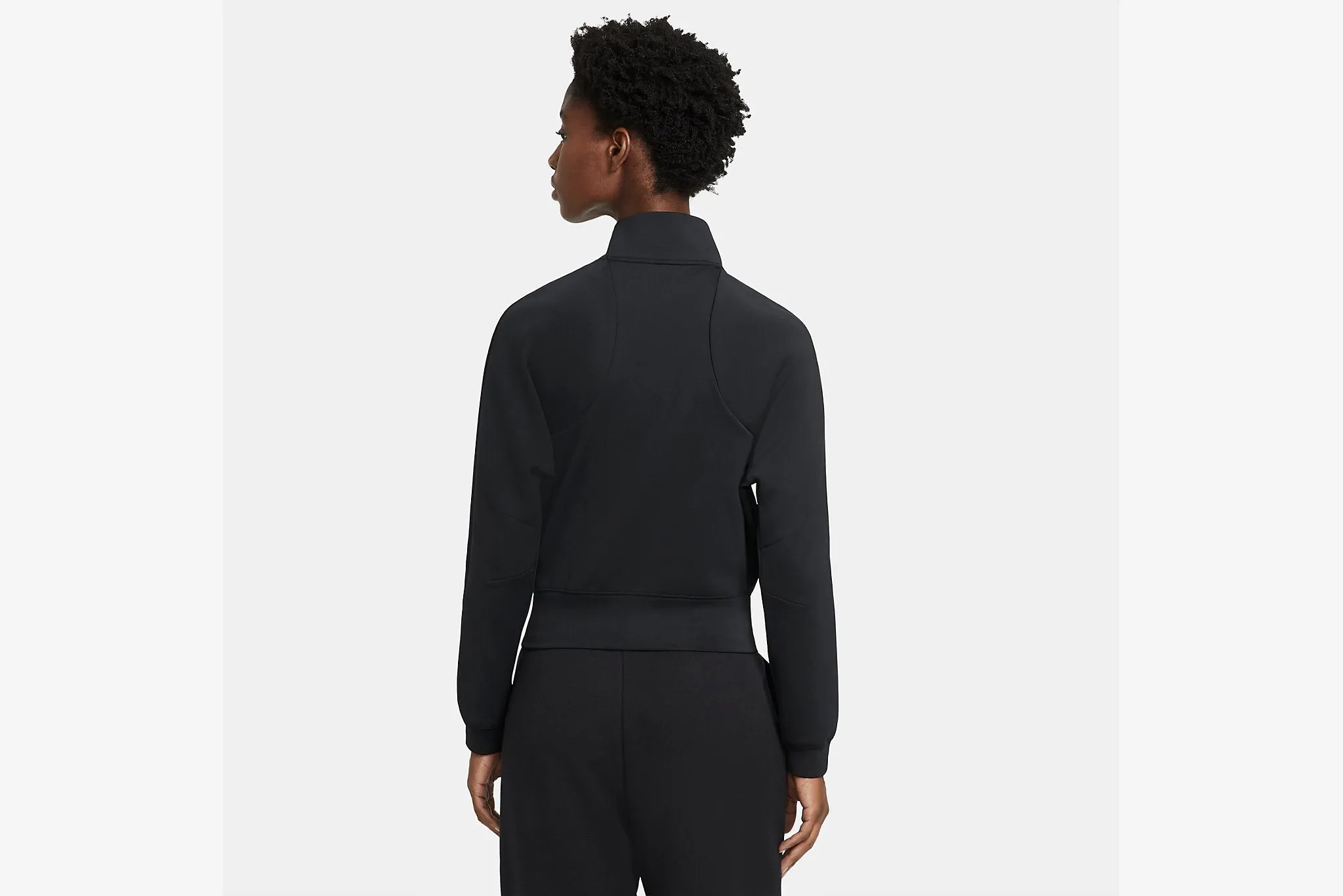 Nike "Court Full-Zip" Tennis Jacket W - Black / Multi Comfort Fit